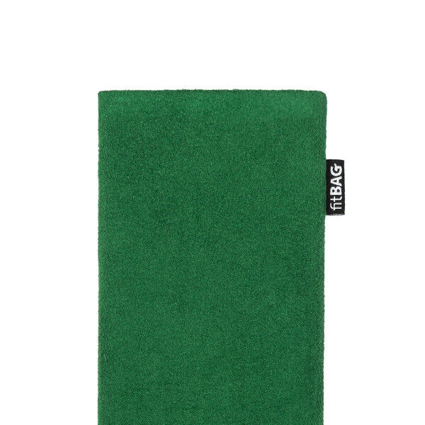 fitBAG Classic Emerald    custom tailored Alcantara® sleeve with integrated MicroFibre lining