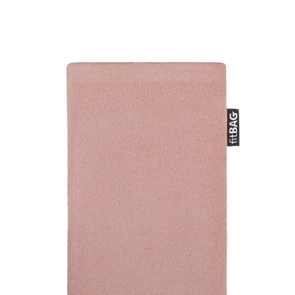 fitBAG Classic Baby Pink    custom tailored Alcantara® sleeve with integrated MicroFibre lining