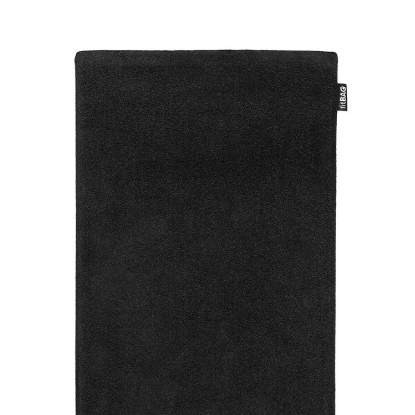 fitBAG Classic Black    custom tailored Alcantara tablet sleeve with integrated MicroFibre lining