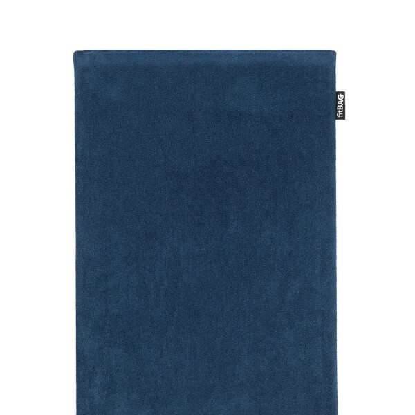 fitBAG Classic Blue    custom tailored Alcantara tablet sleeve with integrated MicroFibre lining