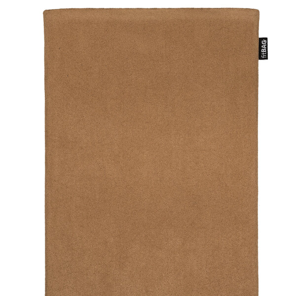 fitBAG Classic Sand    custom tailored Alcantara notebook sleeve with integrated MicroFibre lining