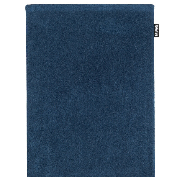 fitBAG Classic Blau    maßgeschneiderte Laptoptasche aus Alcantara mit Microfaserinnenfutter