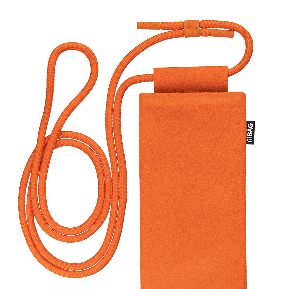 fitBAG Alcantara® in Orange - Handytasche & Handykette, 36,80 €
