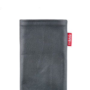 fitBAG Beat Gray    custom tailored nappa leather sleeve...