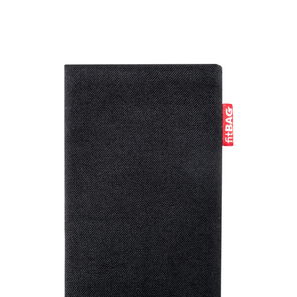fitBAG Rave Black    custom tailored fine suit sleeve with integrated MicroFibre lining