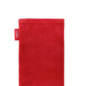 fitBAG Folk Red    custom tailored nappa leather sleeve...
