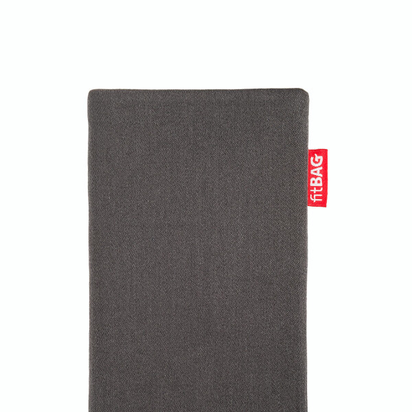 fitBAG Rock Gray    custom tailored fine suit sleeve with integrated MicroFibre lining