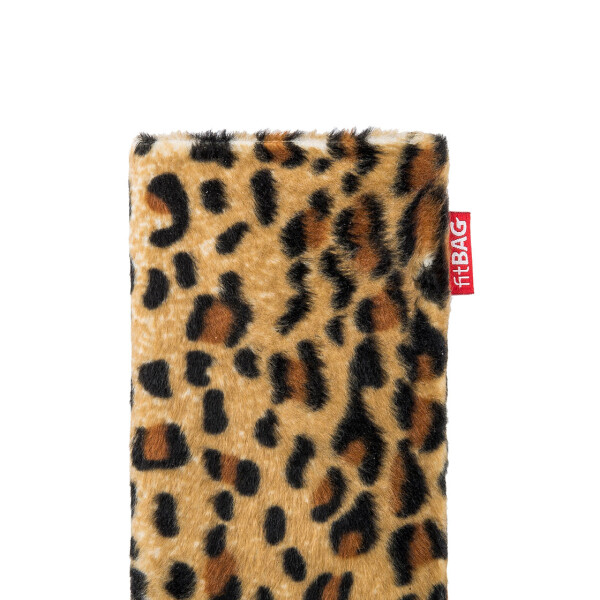 fitBAG Bonga Leopard    custom tailored nappa leather sleeve with integrated MicroFibre lining