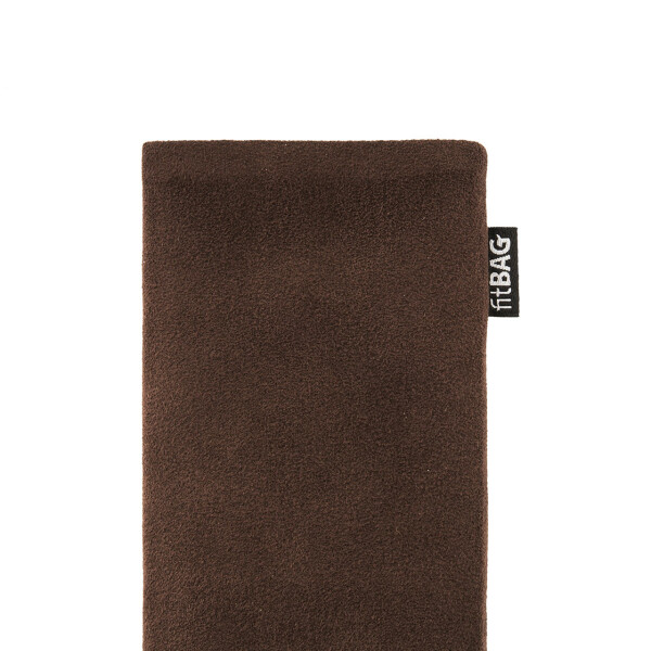 fitBAG Classic Brown    custom tailored Alcantara® sleeve with integrated MicroFibre lining